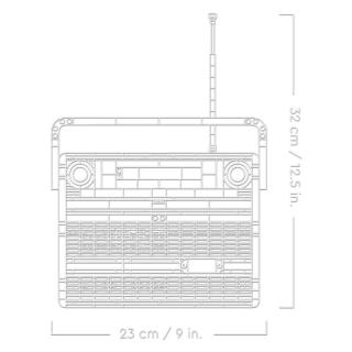 LEGO® Icons - Retró rádiókészülék (10334)