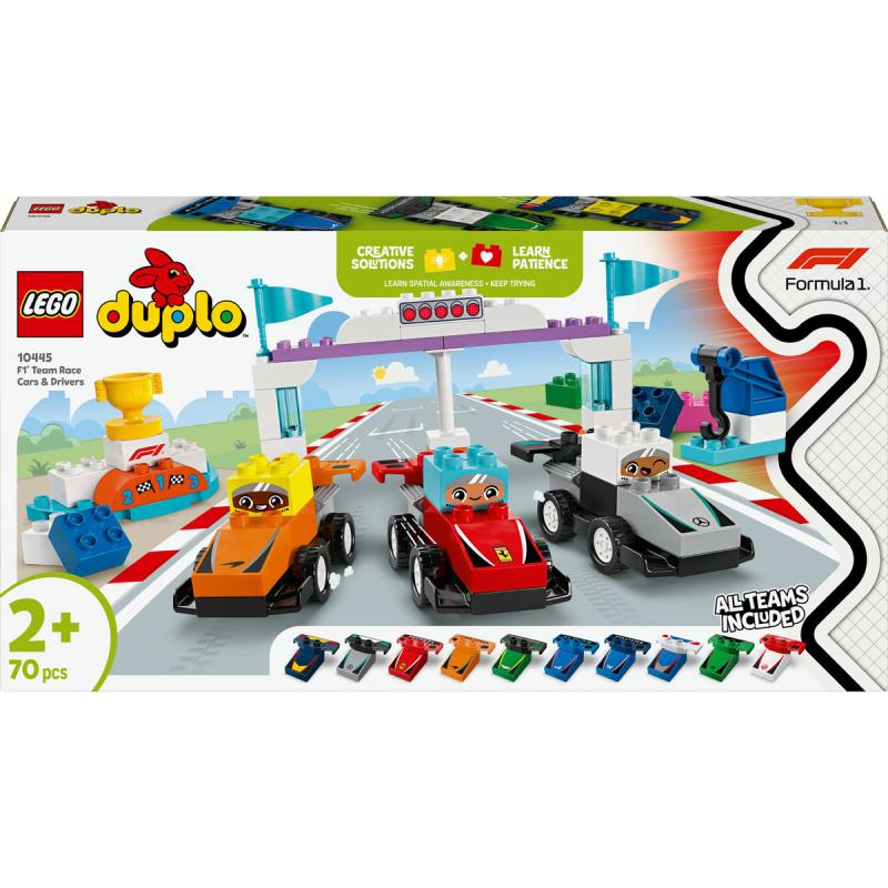 LEGO® DUPLO - F1® versenyautók és pilóták (10445)  