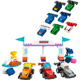 LEGO® DUPLO - F1® versenyautók és pilóták (10445)  