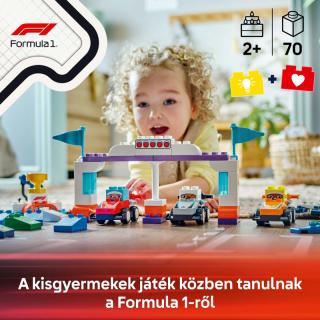 LEGO® DUPLO - F1® versenyautók és pilóták (10445)  