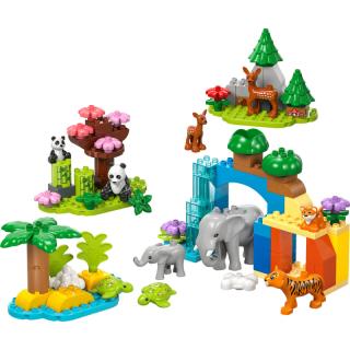 LEGO® DUPLO - 3 az 1-ben állatcsaládok a vadvilágban (10446)  