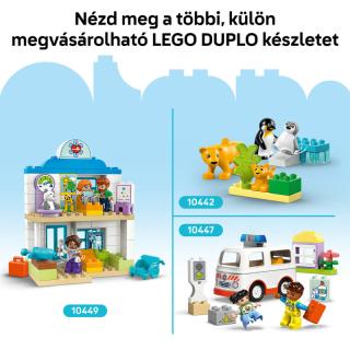 LEGO® DUPLO - 3 az 1-ben állatcsaládok a vadvilágban (10446)  