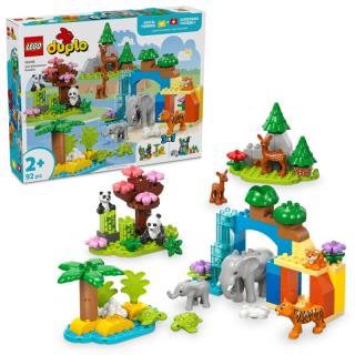 LEGO® DUPLO - 3 az 1-ben állatcsaládok a vadvilágban (10446)  