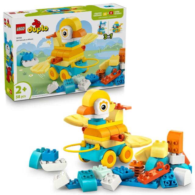 LEGO® DUPLO - 3 az 1-ben guruló állatok (10448) 