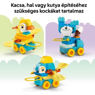 LEGO® DUPLO - 3 az 1-ben guruló állatok (10448) 
