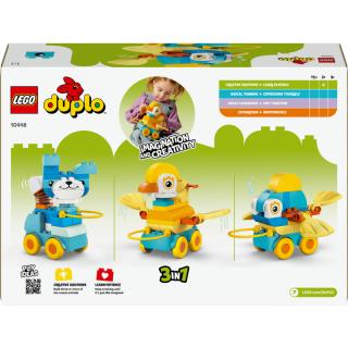 LEGO® DUPLO - 3 az 1-ben guruló állatok (10448) 