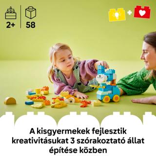 LEGO® DUPLO - 3 az 1-ben guruló állatok (10448) 