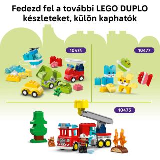 LEGO® DUPLO - 3 az 1-ben építési munkagépek (10475)  