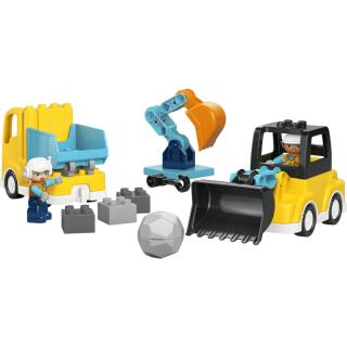 LEGO® DUPLO - 3 az 1-ben építési munkagépek (10475)  