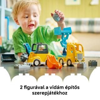 LEGO® DUPLO - 3 az 1-ben építési munkagépek (10475)  