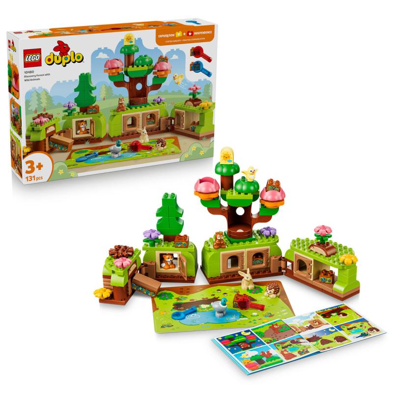 LEGO® DUPLO - Kalandos erdő vadállatokkal (10480)
