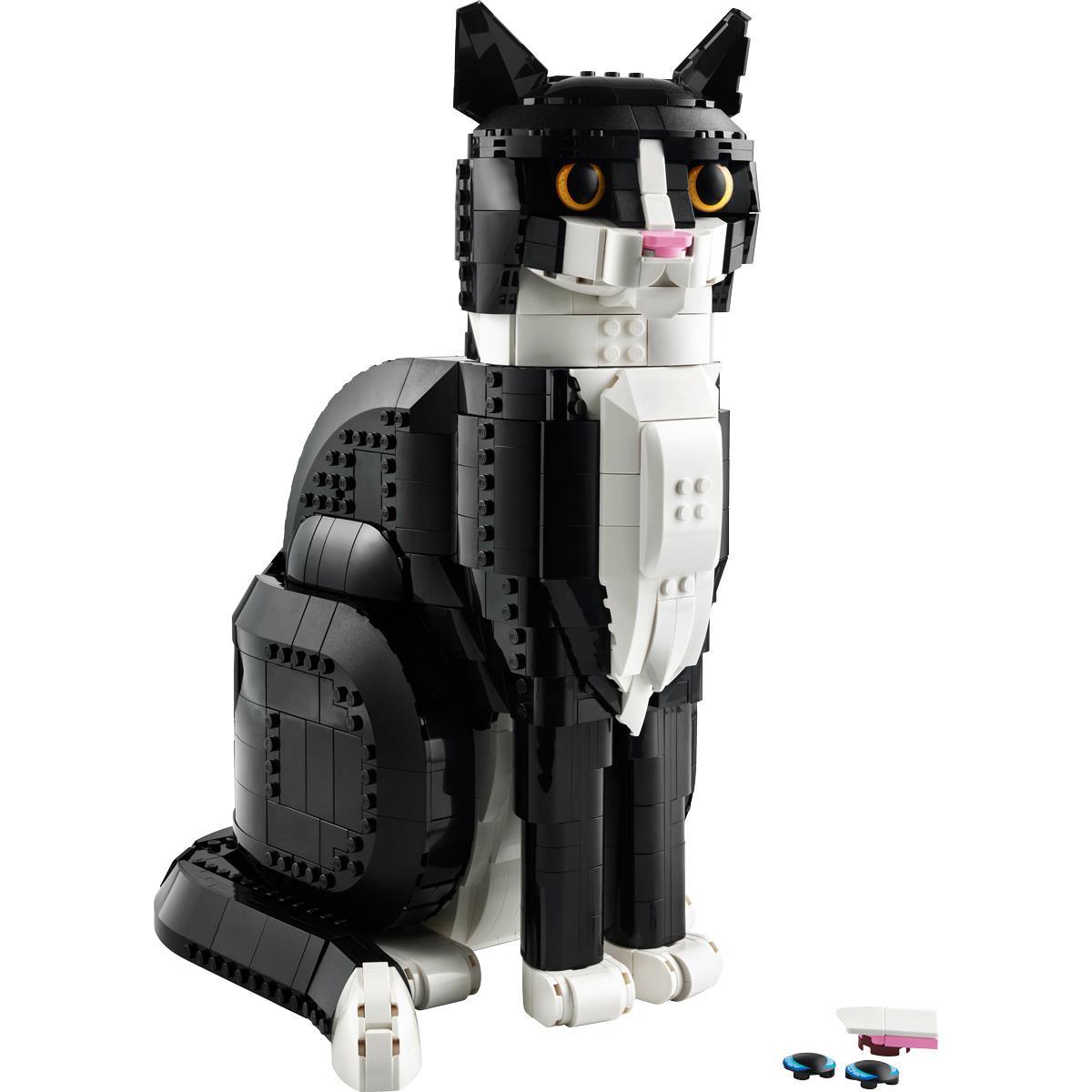 LEGO® Ideas - Fekete-fehér macska (21349)