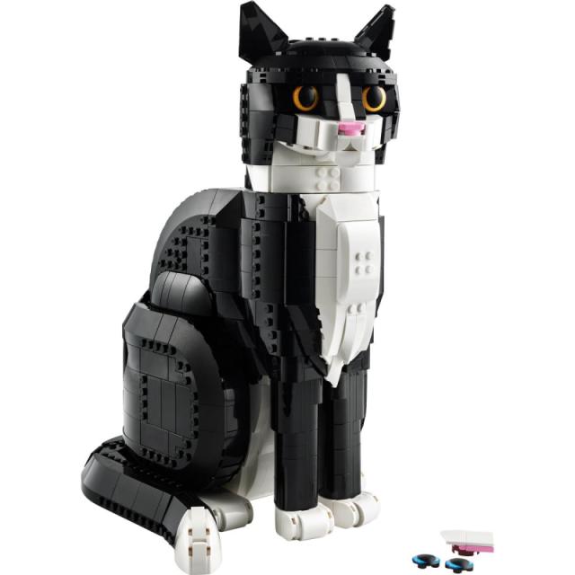 LEGO® Ideas - Fekete-fehér macska (21349)