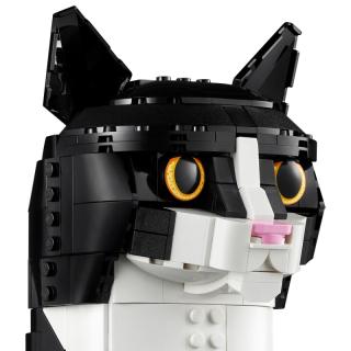 LEGO® Ideas - Fekete-fehér macska (21349)