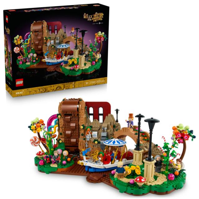 LEGO® Ideas - Willy Wonka és a csokigyár (21360)