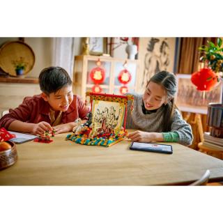 LEGO® Iconic - Vágtázó lovakat ábrázoló festmény (80119)