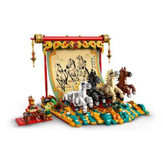 LEGO® Iconic - Vágtázó lovakat ábrázoló festmény (80119)