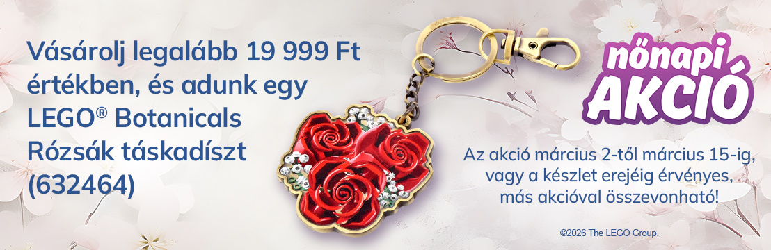 LEGO Botanicals - Rózsák táskadísz (632464) akció!