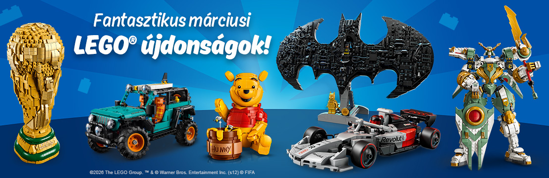 2026. márciusi LEGO® újdonságok!