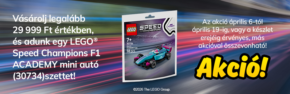 LEGO Speed Champions - F1 ACADEMY mini autó (30734) akció!