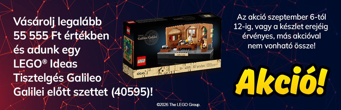 LEGO® Special Edition Sets - Tisztelgés Galileo Galilei előtt (40595) akció!