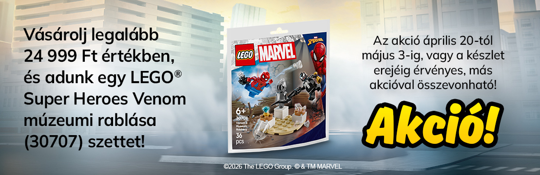 LEGO® Super Heroes - Venom múzeumi rablása (30707) akció!
