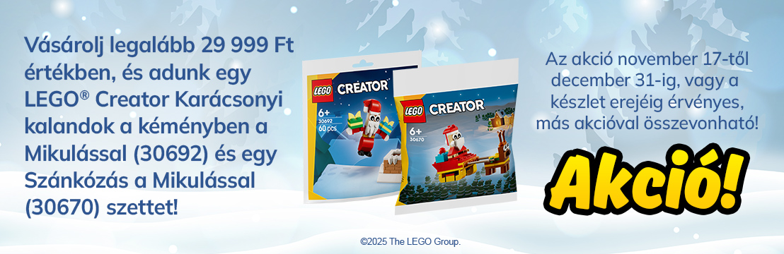 LEGO Creator (30670) és (30692) akció!