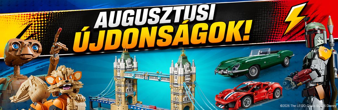 Augusztusi újdonságok 2026