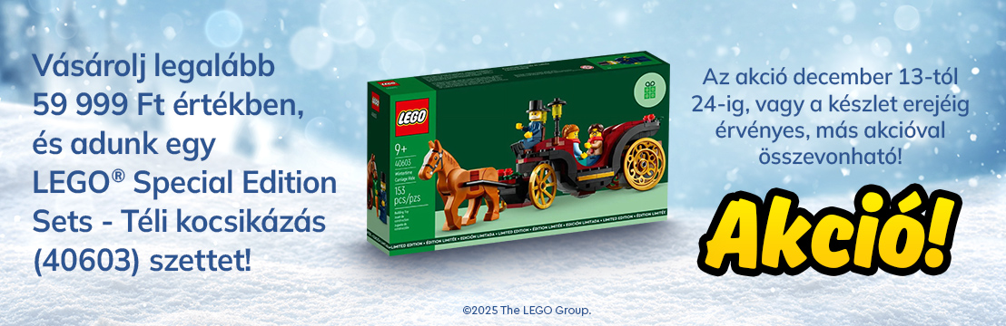 LEGO Special Edition Sets - Téli kocsikázás (40603) akció!