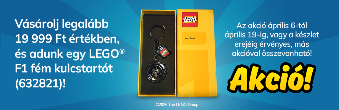 LEGO - F1 fém kulcstartó (632821) akció!