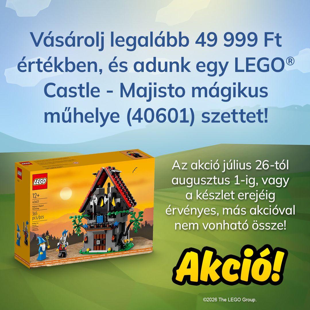 LEGO Castle - Majisto mágikus műhelye (40601) akció_2026!