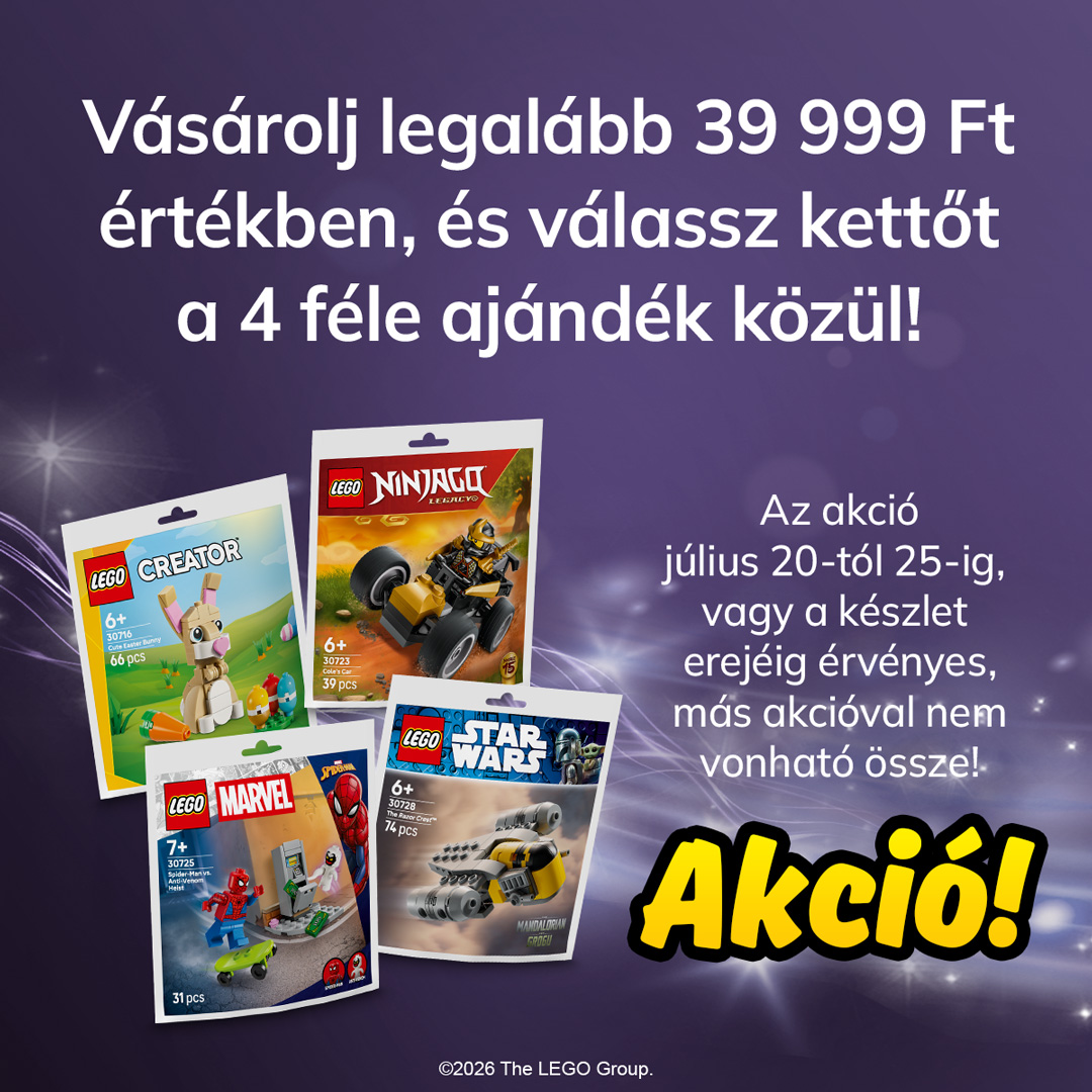 Válassz most kettőt a 4 féle ajándék közül akció!