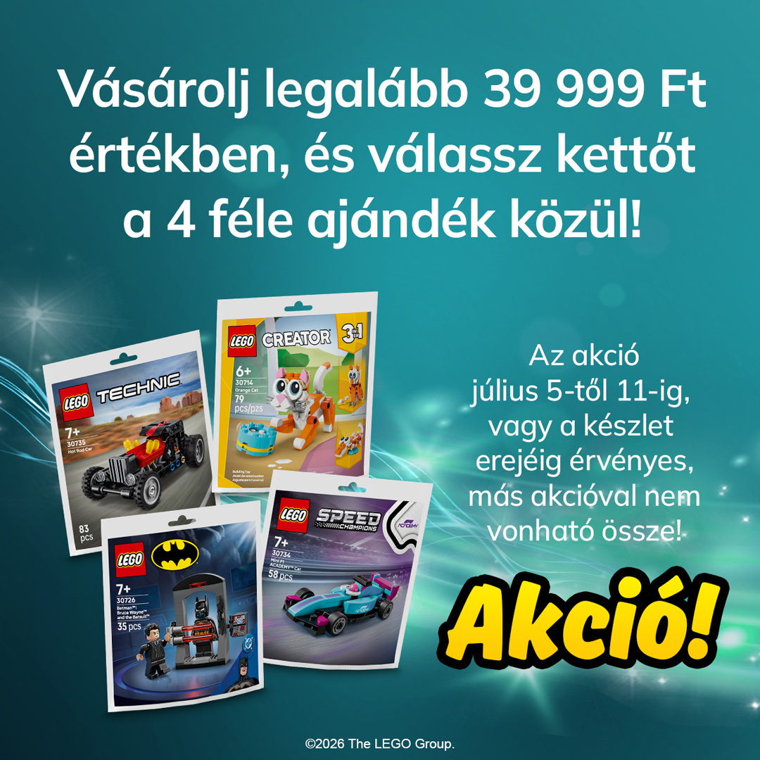 Válassz kettőt a 4 féle ajándék közül akció!