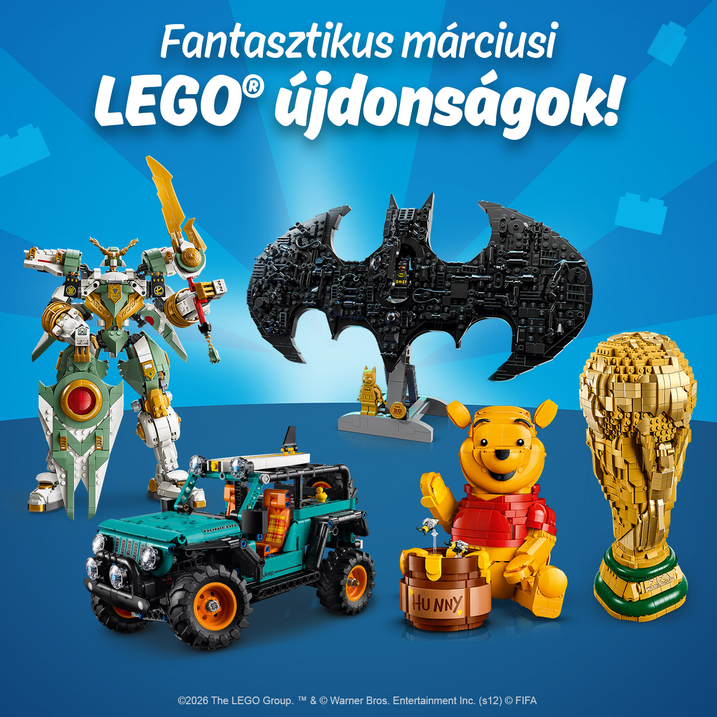 2026. márciusi LEGO® újdonságok!