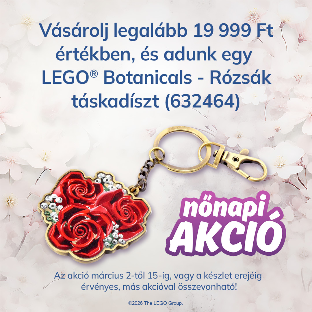 LEGO Botanicals - Rózsák táskadísz (632464) akció!