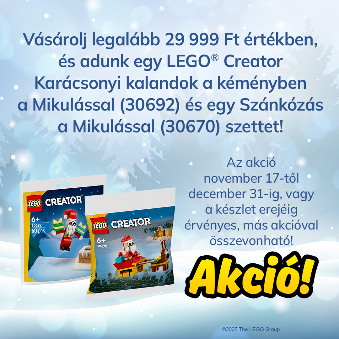 LEGO Creator (30670) és (30692) akció!