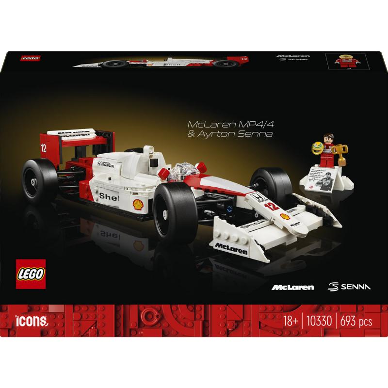 LEGO® Icons - McLaren MP4/4 és Ayrton Senna (10330)