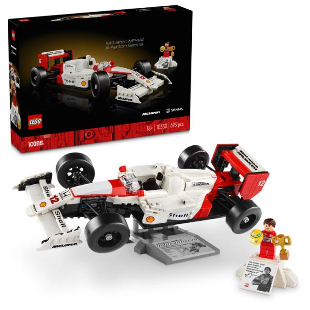 LEGO® Icons - McLaren MP4/4 és Ayrton Senna (10330)