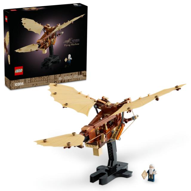 LEGO® Icons - Leonardo da Vinci repülő szerkezete (10363)  