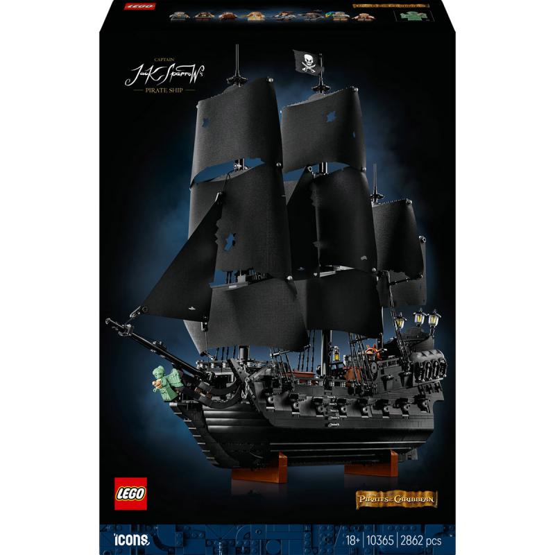 LEGO® Icons - Jack Sparrow kapitány kalózhajója (10365)