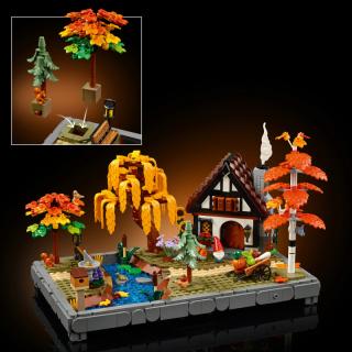LEGO® Icons - Őszi kert házikóval (11372)