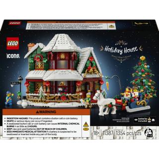LEGO® Icons - Ünnepi házikó (11387)