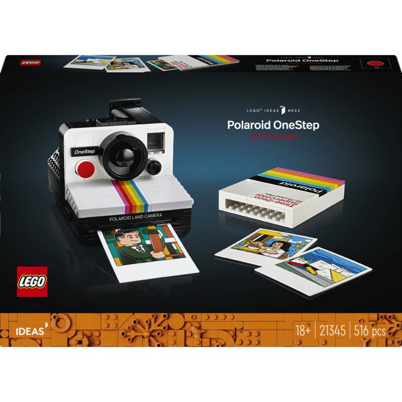 LEGO® Ideas - Polaroid OneStep SX-70 Fényképezőgép (21345)