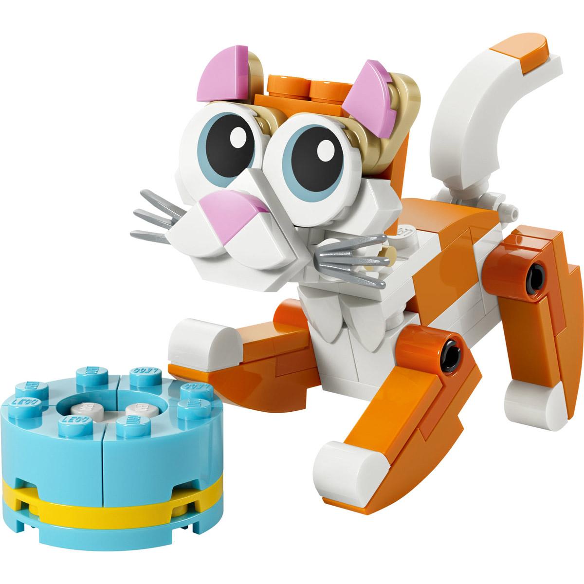 LEGO® Creator - 3-in-1 - Narancssárga macska (30714)