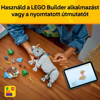 LEGO® Creator - Vadállatok: Fenséges orrszarvú madarakkal (31171)
