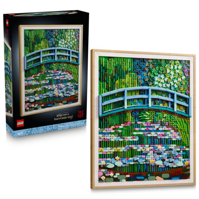 LEGO® Art - Claude Monet – Híd a vízililiomos tó felett (31220)