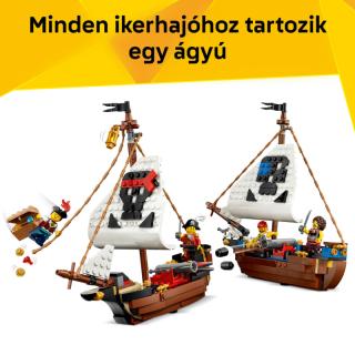 LEGO® Creator 3in1 - Ikonikus kalózhajó (31387)