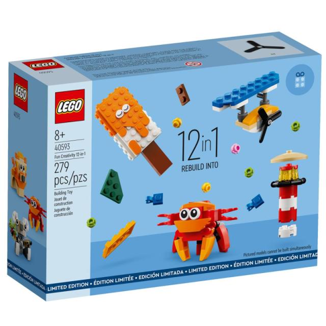 LEGO® Special Edition Sets - Szórakoztató kreativitás 12 az 1-ben (40593)