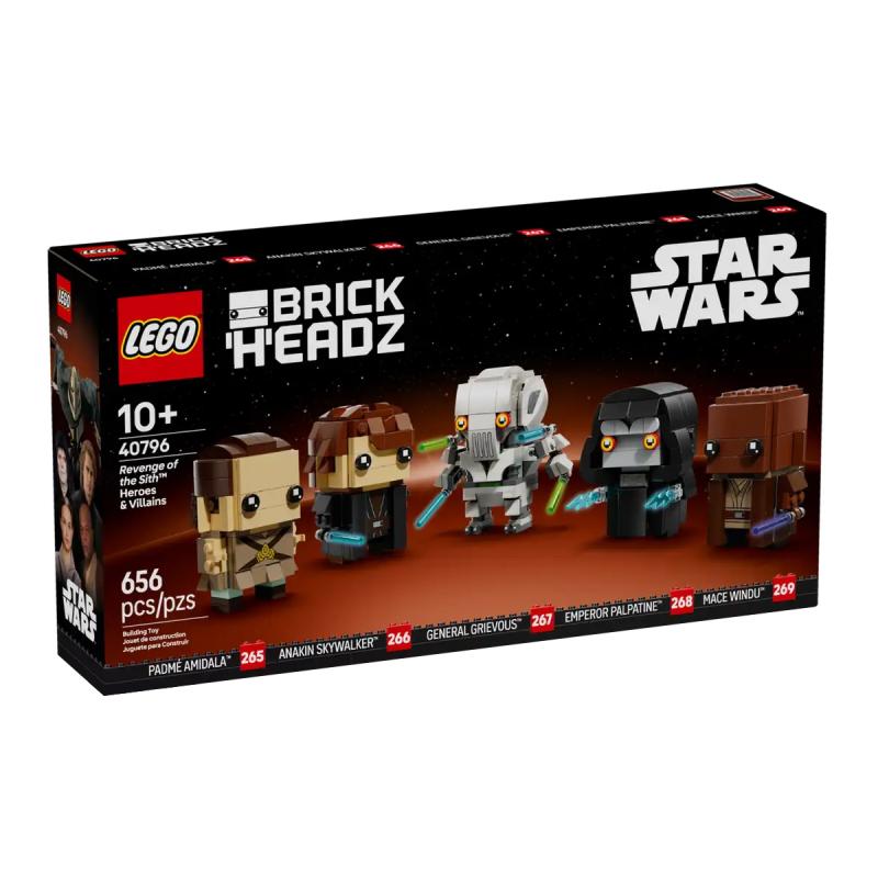 LEGO® Brickheadz - A Sith-ek bosszúja™ Hősök és gonosztevők (40796)