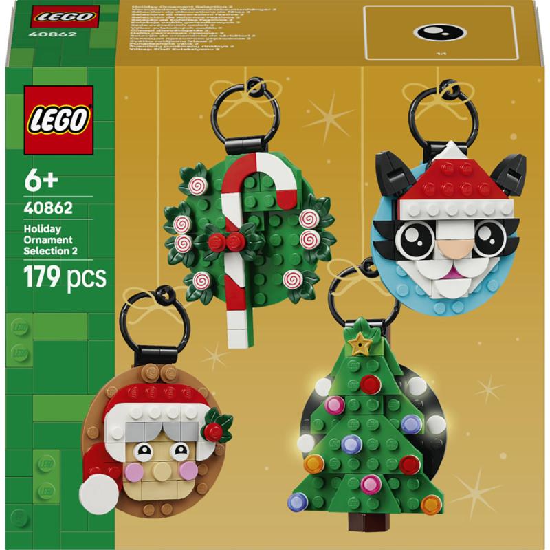 LEGO® Iconic - Ünnepi díszválogatás 2. (40862)